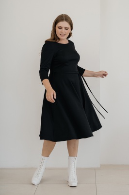 Платье Незнакомка 00.5023.1660 вискоза ((44) 164-88-96, черный)