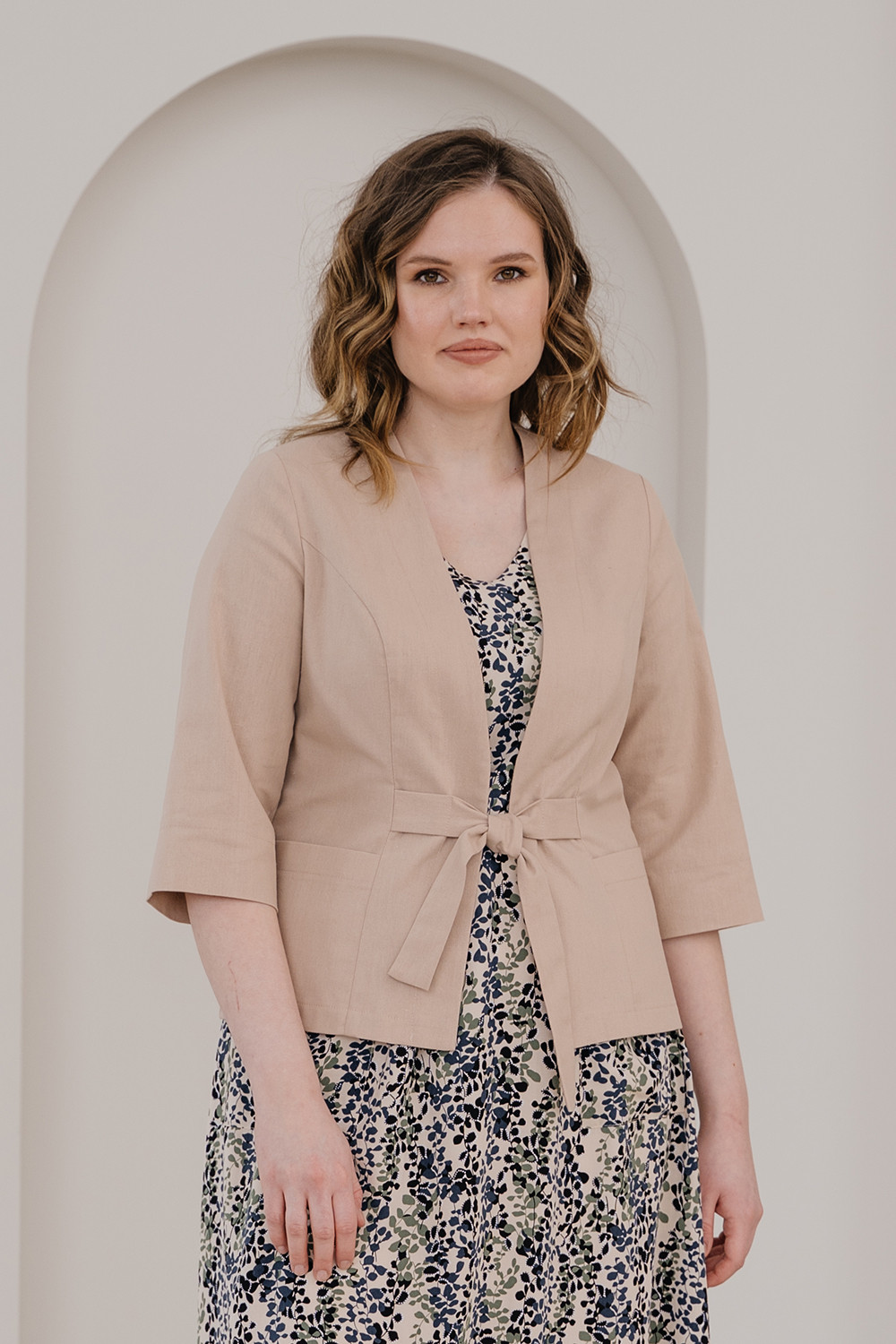 Жакет Незнакомка 10.9469.669 лён-стрейч