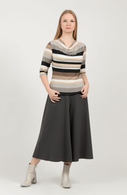 Юбка-брюки Незнакомка 05.5021.2252 вискоза ((48) 164-96-104, серый)