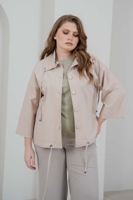 Жакет Незнакомка 10.9219.2776 бенгалин ((44) 164-88-96, светло-беж)