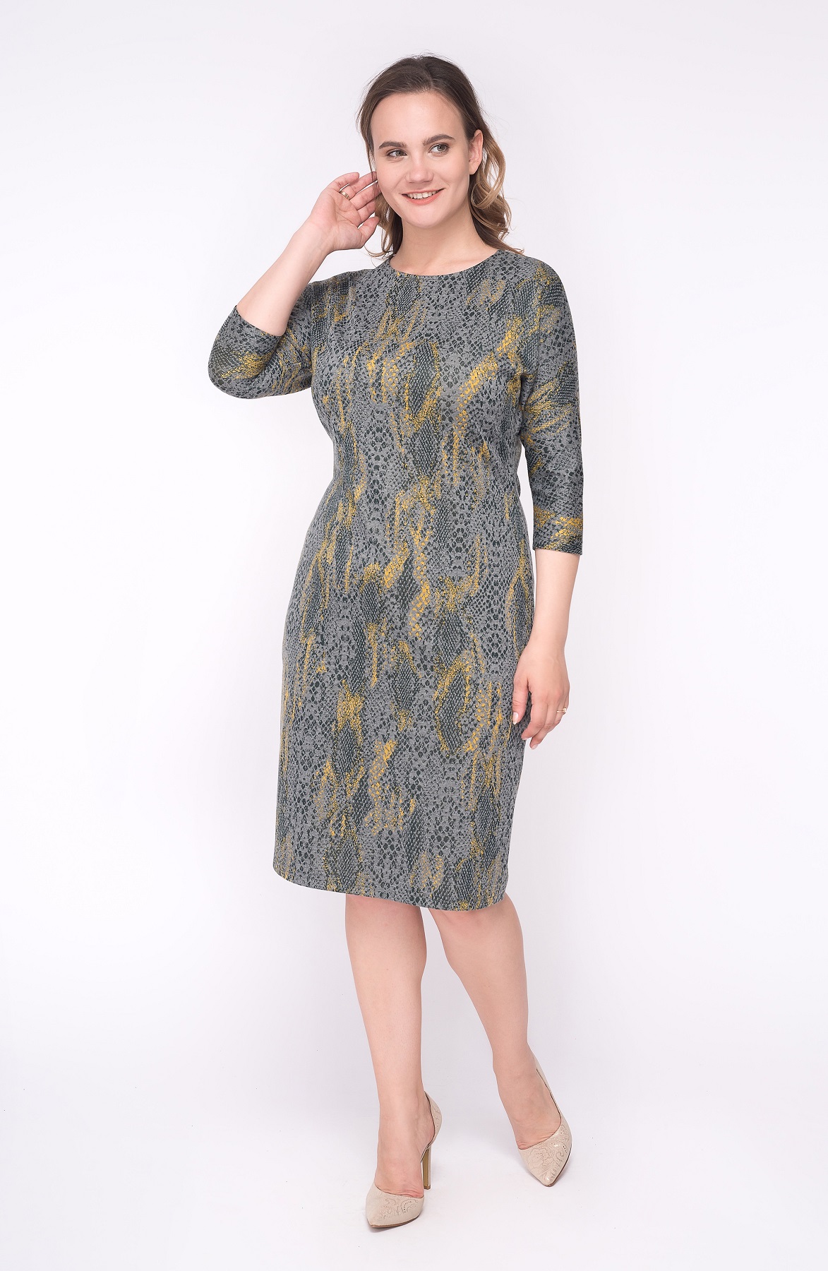 Платье Незнакомка 00.6088.2036 вискоза "змея"