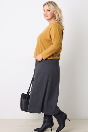 Блузка Незнакомка 03.4142.2032 вискоза фырча ((44) 164-88-96, горчичный)