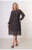 Платье Незнакомка 00.7510.2812 шифон ((48) 164-96-104, черный)