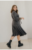 Юбка Незнакомка 04.5023.455 вискоза ((58) 164-116-124, темно-серый)