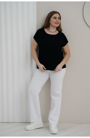 Блузка Незнакомка 03.3012.2154 вискоза ((62) 164-124-132, черный)