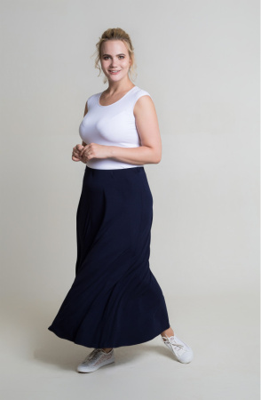 Юбка Незнакомка 04.3012.556.09 вискоза ((42) 164-84-92, темно-синий)