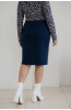 Юбка женская Незнакомка 04.5021.1158 вискоза ((54) 164-108-116, темно-синий)