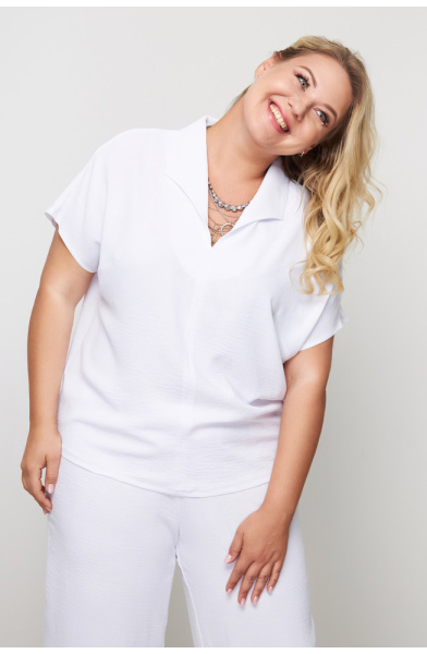 Блузка Незнакомка 01.9497.2787 ткань жатка