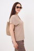 Блузка Незнакомка 01.9497.2893 ткань жатка ((62) 164-124-132, песочный)