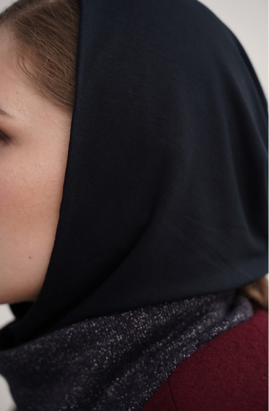 17.3012.2691 капор вискоза ((50) 164-100-108, темно-синий)