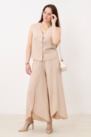 Жилет Незнакомка 14.9408.2889 ткань костюмная ((46) 164-92-100, песочный)