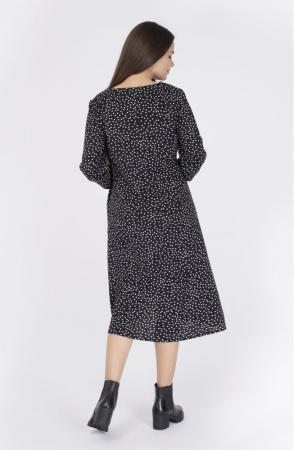 Платье Незнакомка 00.9388.2615 штапель "горох"