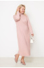 Платье Незнакомка 00.8656.2619 вязанка лапша ((54) 164-108-116, пыльная роза)