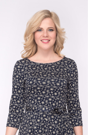 Платье Незнакомка 00.6080.1660 вискоза "огурцы"