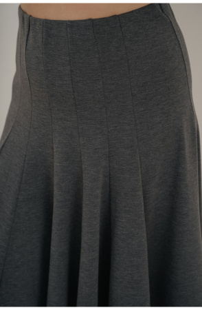 Юбка Незнакомка 04.5023.455 вискоза ((58) 164-116-124, темно-серый)