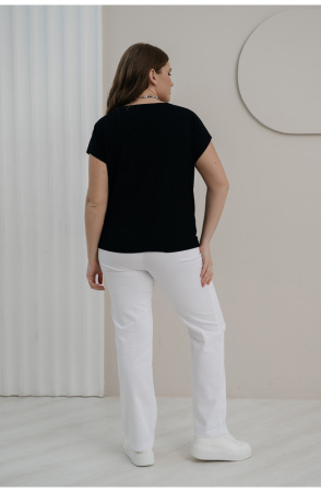 Блузка Незнакомка 03.3012.2154 вискоза ((62) 164-124-132, черный)