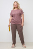 Блузка Незнакомка 03.9463.1063 штапель ((44) 164-88-96, грязно-розовый)