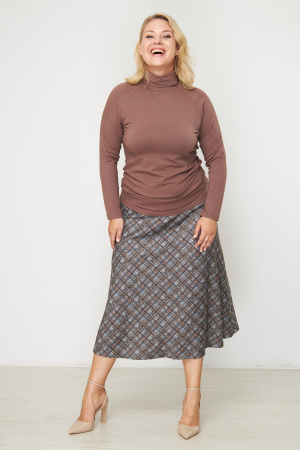 Джемпер Незнакомка 03.3012.2233.1 вискоза ((54) 164-108-116, коричневый)