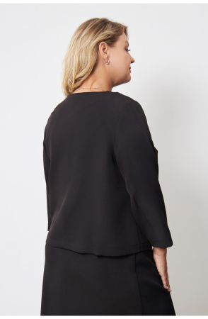 Жакет Незнакомка 10.9280.2862 ткань костюмная ((48) 164-96-104, черный)