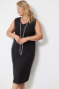 Платье Незнакомка 00.9280.2861 ткань косюмная ((58) 164-116-124, черный)