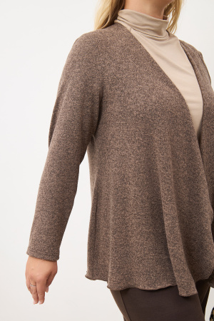 Жакет Незнакомка 10.8612.1965 вязанка кашемир ((50) 164-100-108, темно-бежевый)