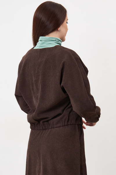Жакет Незнакомка 10.9506.2914 вельвет ((44) 164-88-96, темно-коричн.)