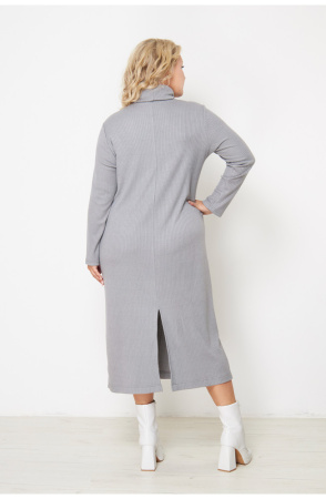 Платье Незнакомка 00.8656.2619 вязанка лапша ((52) 164-104-112, серый)