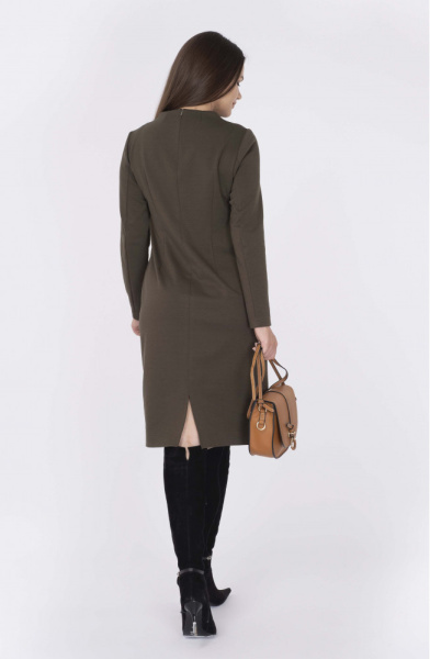 Платье Незнакомка 00.5021.2507 вискоза ((48) 164-96-104, хаки)