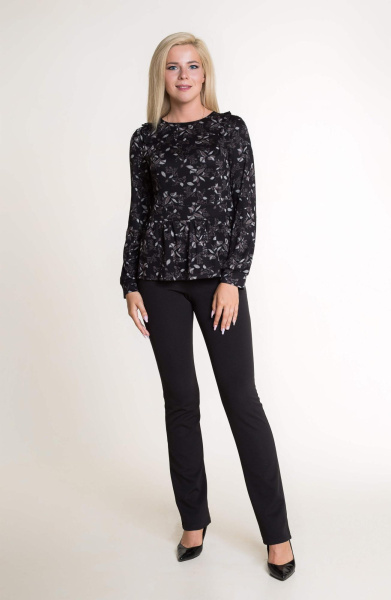 Брюки Незнакомка 05.8345.1944 трикотаж "рубчик"