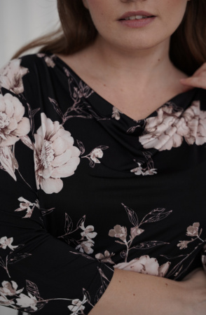 Платье Незнакомка 00.2163.1744.79 масло "цветы"