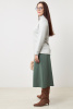 Юбка-брюки Незнакомка 05.5021.2630 вискоза ((58) 164-116-124, серо-зеленый)