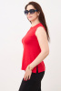 Блузка-топ Незнакомка 08.3012.1791 вискоза ((44) 164-88-96, красный)