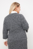 Жакет женский Незнакомка 10.8452.669 трикотаж"букле" ((44) 164-88-96, черно-белый)