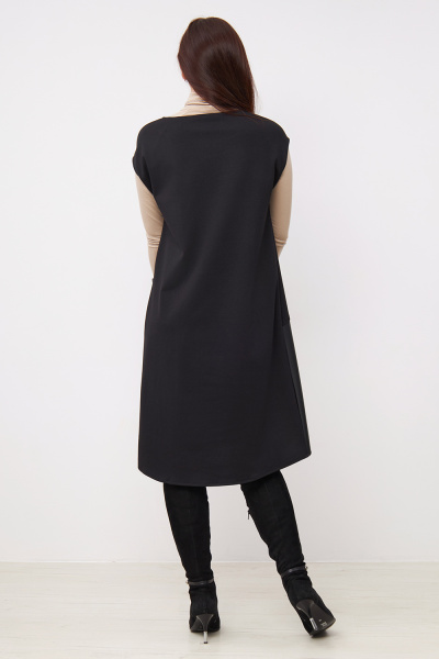 Платье Незнакомка 00.5021.2543 вискоза ((52) 164-104-112, черный)