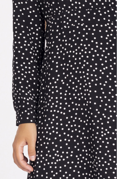 Платье Незнакомка 00.9388.2615 штапель "горох"