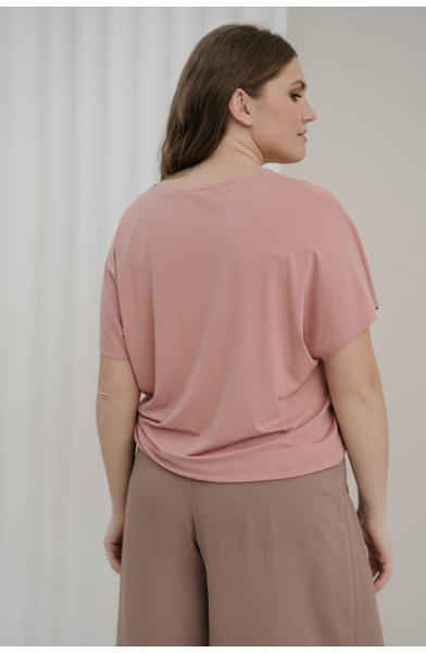 Блузка Незнакомка 03.3012.2344 вискоза ((48) 164-96-104, пыльная роза)