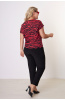 Блузка Незнакомка 03.4141.2154 вискоза зебра