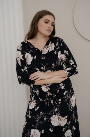 Платье Незнакомка 00.2163.1744.79 масло "цветы"