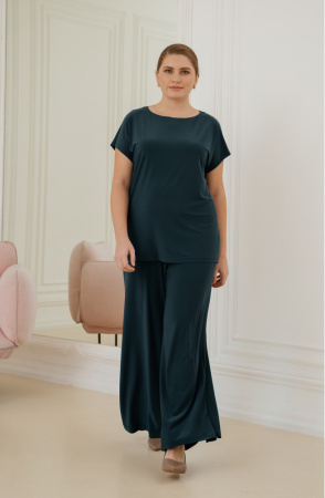 Брюки женские Незнакомка 05.1007.149 масло ((52) 170-104-112, темно-зеленый)