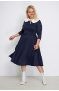 Платье Незнакомка 00.5023.1660 вискоза ((54) 164-108-116, темно-синий)