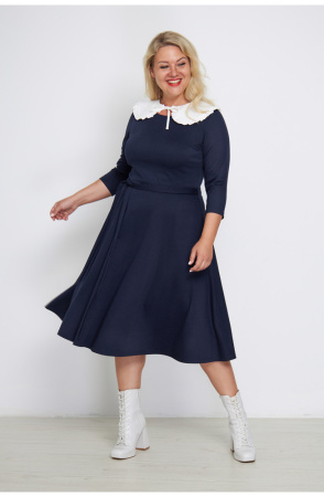 Платье Незнакомка 00.5023.1660 вискоза ((54) 164-108-116, темно-синий)