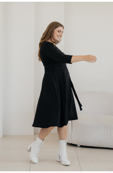Платье Незнакомка 00.5023.1660 вискоза ((44) 164-88-96, черный)