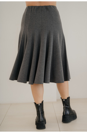Юбка Незнакомка 04.5023.455 вискоза ((58) 164-116-124, темно-серый)