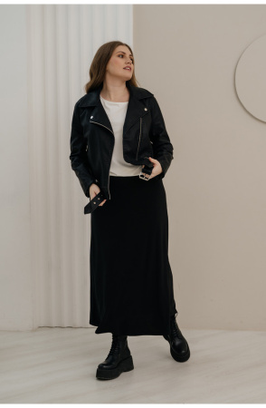 Юбка Незнакомка 04.1007.556.09 масло ((58) 164-116-124, черный)