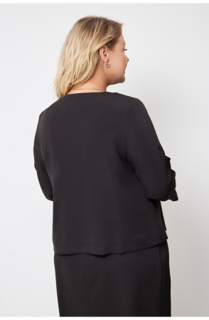 Жакет Незнакомка 10.9280.2862 ткань костюмная ((48) 164-96-104, черный)