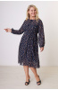Платье Незнакомка 00.7510.2812 шифон ((44) 164-88-96, синий)