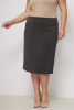 Юбка Незнакомка 04.9449.1158 ткань костюмная ((44) 164-88-96, темно-серый)