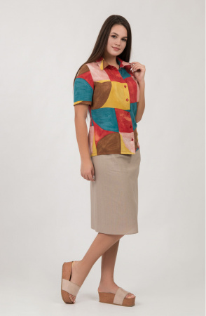 Блузка Незнакомка 01.9376.2548 штапель 