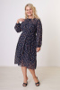 Платье Незнакомка 00.7510.2812 шифон ((44) 164-88-96, синий)
