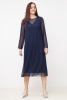 Платье Незнакомка 00.9613.2877 сетка ((44) 164-88-96, темно-синий)